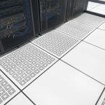 Closeup,Raised,Floor,In,Modern,Interior,Of,Server,Room,In